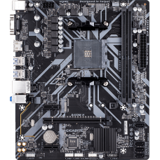 Материнская плата Gigabyte B450M H Soc-AM4 AMD B450 2xDDR4 mATX AC`97 8ch(7.1) GbLAN RAID+VGA+HDMI