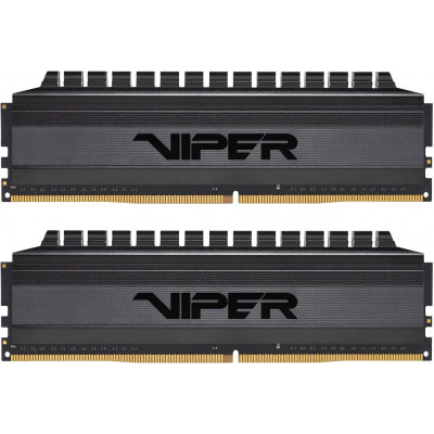 Память DDR4 2x4Gb 3200MHz Patriot PVB48G320C6K Viper 4 Blackout RTL PC4-25600 CL16 DIMM 288-pin 1.35В dual rank