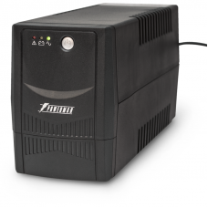 UPS POWERMAN Back Pro 800 PLUS, line-interactive, 800VA, 480W, 2 eurosockets with backup power, USB, 12V 9Ah battery 1 pc., 298mm x 101mm x 142mm, 5.2 kg.