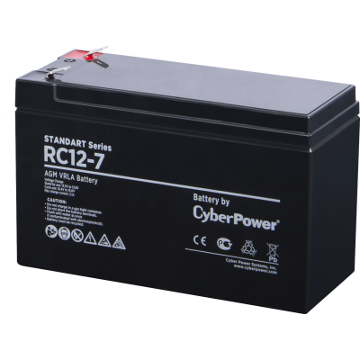 Battery CyberPower Standart series RC 12-7 / 12V 7 Ah