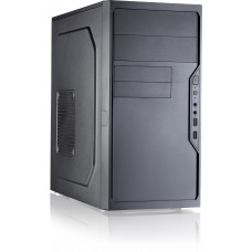 Case Foxline FL-733, mATX, 2x5.25EXT, 2x3.5EXT, 5x3.5INT, 2xUSB2.0, HDA, w/o FAN, w/450W ATX PSU, w/1.2m EU pwr cord