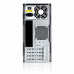 Case Foxline FL-733, mATX, 2x5.25EXT, 2x3.5EXT, 5x3.5INT, 2xUSB2.0, HDA, w/o FAN, w/450W ATX PSU, w/1.2m EU pwr cord