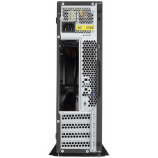 Сase Foxline mATX Desktop 300W, 2xUSB3.0, 2xUSB2.0, toolless, Black, 8cm. fan, powercord