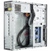 Сase Foxline mATX Desktop 300W, 2xUSB3.0, 2xUSB2.0, toolless, Black, 8cm. fan, powercord