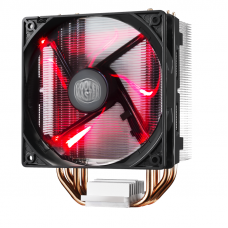 Устройство охлаждения(кулер) Cooler Master Hyper 212 LED Soc-AM4/AM3+/1151/1200/2066 4-pin 9-31dB Al+Cu 130W 634gr LED Ret