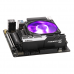 Cooler Master CPU Cooler MasterAir G200P, 800-2600 RPM, 200W, RGB LED fan, RGB LED Controller, 39.4 mm lowprofile, Full Socket Support