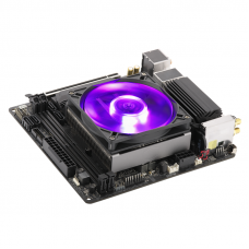 Cooler Master CPU Cooler MasterAir G200P, 800-2600 RPM, 200W, RGB LED fan, RGB LED Controller, 39.4 mm lowprofile, Full Socket Support