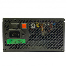 PSU HIPER HPB-550RGB (ATX 2.31, 550W, ActivePFC, RGB 140mm fan, Black) BOX