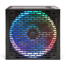 PSU HIPER HPB-550RGB (ATX 2.31, 550W, ActivePFC, RGB 140mm fan, Black) BOX