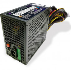 PSU HIPER HPB-550RGB (ATX 2.31, 550W, ActivePFC, RGB 140mm fan, Black) BOX