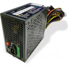 PSU HIPER HPB-600RGB (ATX 2.31, 600W, ActivePFC, RGB 140mm fan, Black) BOX