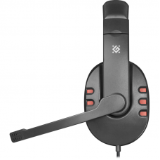 Defender Игровая гарнитура Warhead G-160 черный, кабель 2,5 м
