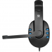 Defender Игровая гарнитура Warhead G-160 черный+синий, кабель 2,5 м
