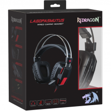 Redragon Игровая гарнитура Lagopasmutus 2 красный + черный, кабель 2 м
