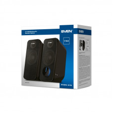 SVEN 470, чёрный, USB, акустическая система 2.0, мощность 2x6 Вт(RMS)