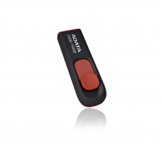 ADATA 64GB C008 USB Flash Drive (Black/Red)