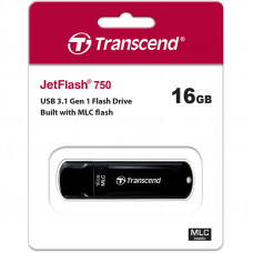 Transcend 16GB JETFLASH 750, black