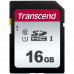 Флеш карта SDHC 16Gb Class10 Transcend TS16GSDC300S w/o adapter