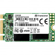 Transcend 128GB M.2 SSD MTS 430 series (22x42mm) with DRAM cache R/W 560/500 MB/s