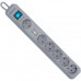 Surge Protector Defender DFS 501 2,0м, 2 USB-ports, 6 outlets