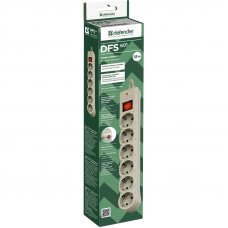 Surge Protector Defender DFS 601 1,8m, 6 outlets