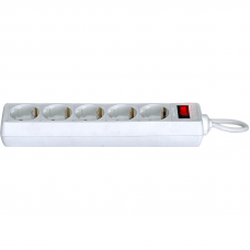 Surge Protector Defender ES 3 3m, white, 5 outlets