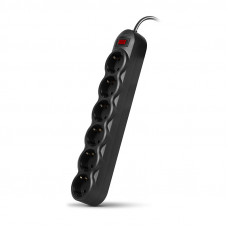 Фильтр SVEN SF-06L 1,8 м (6 розеток) черный