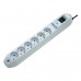 Surge protector Pilot GL 6 outlets (5 euro + 1 without ground) 10A / 2.2kVt, 7m