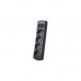 Surge protector Pilot m Max 4 euro outlets, 15А/3.3кВа, 3m, grafit