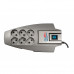 Surge protector ZIS Pilot X-Pro 7m, 6 outlets, microprocessor, white