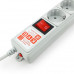 Surge protector Power Cube 5m 6 outlets (gray) 10A / 2.2kW