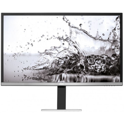 Монитор AOC 31.5" Professional U3277PWQU(00/01) серебристый/черный MVA LED 16:9 DVI HDMI M/M матовая HAS Pivot 350cd 3840x2160 D-Sub DisplayPort Ultra HD USB 11.51кг