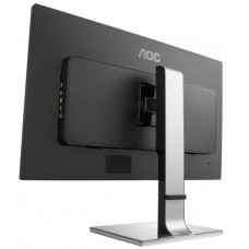 Монитор AOC 31.5" Professional U3277PWQU(00/01) серебристый/черный MVA LED 16:9 DVI HDMI M/M матовая HAS Pivot 350cd 3840x2160 D-Sub DisplayPort Ultra HD USB 11.51кг
