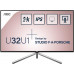 Монитор AOC 31.5" Value Line U32U1 черный IPS LED 16:9 HDMI M/M матовая HAS Pivot 600cd 178гр/178гр 3840x2160 DisplayPort FHD USB 10.3кг
