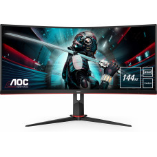 Монитор AOC 34" Gaming CU34G2X VA 3440x1440 144Hz 300cd/m2 21:9