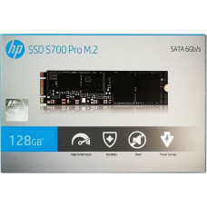Твердотельный диск 128GB HP S700 Pro M.2, SATA III, 3D TLC [R/W - 563/512 MB/s]