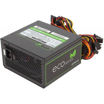 Блок питания Chieftec ECO GPE-700S <700W, (20+4+4+4) pin, 2x(6+2) pin, 6xSATA, 2xMolex, FDD, 12 см, 85%, Active PFC, ATX