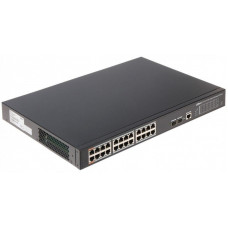 Коммутатор Dahua DH-PFS4226-24GT-360 24G 2SFP 22PoE+ 360W управляемый