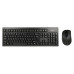 Клавиатура + мышь A4Tech 7100N клав:черный мышь:черный USB беспроводная