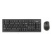 Клавиатура + мышь A4Tech 7100N клав:черный мышь:черный USB беспроводная
