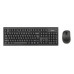 Клавиатура + мышь A4Tech 7100N клав:черный мышь:черный USB беспроводная