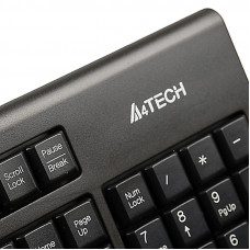 Клавиатура + мышь A4Tech 7100N клав:черный мышь:черный USB беспроводная