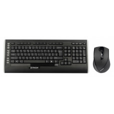 Клавиатура + мышь A4Tech 9300F клав:черный мышь:черный USB беспроводная Multimedia