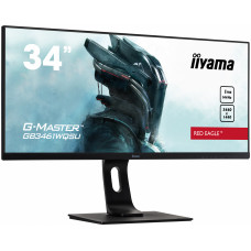 Монитор Iiyama 34" Red Eagle GB3461WQSU-B1 черный IPS LED 1ms 21:9 HDMI M/M матовая HAS Pivot 1000:1 350cd 178гр/178гр 3440x1440 DisplayPort UWQHD USB 9.7кг