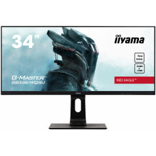Монитор Iiyama 34" Red Eagle GB3461WQSU-B1 черный IPS LED 1ms 21:9 HDMI M/M матовая HAS Pivot 1000:1 350cd 178гр/178гр 3440x1440 DisplayPort UWQHD USB 9.7кг