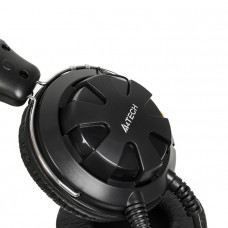 Наушники с микрофоном A4Tech HS-28 черный 1.8м накладные оголовье (HS-28 (BLACK))
