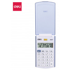 Калькулятор карманный Deli E39217/BLUE синий 8-разр.