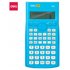 Калькулятор научный Deli E1710A/BLU синий 10+2-разр.