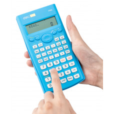 Калькулятор научный Deli E1710A/BLU синий 10+2-разр.