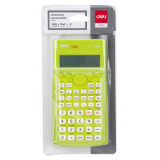 Калькулятор научный Deli E1710A/GRN зеленый 10+2-разр.